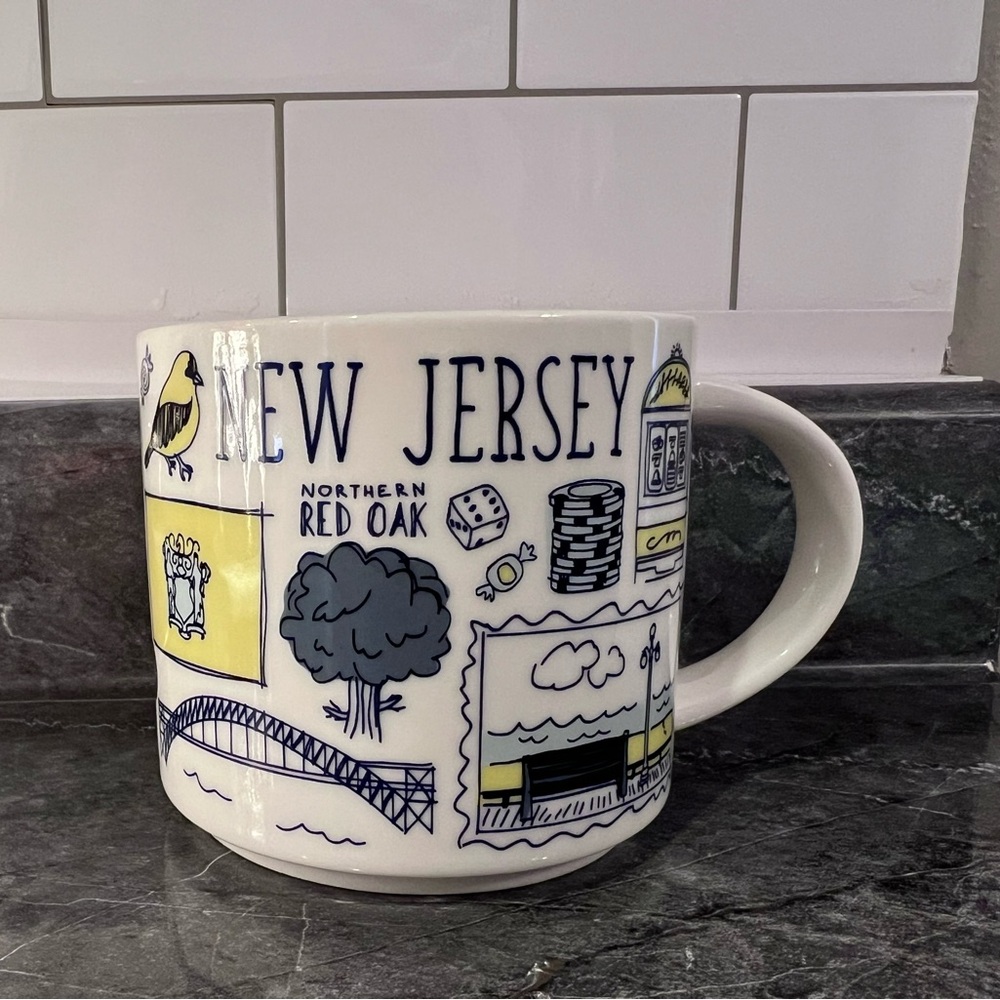 Starbucks Been There Series Mug NEW JERSEY